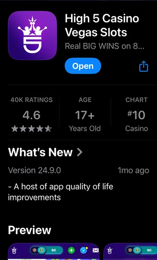 High 5 Classic App