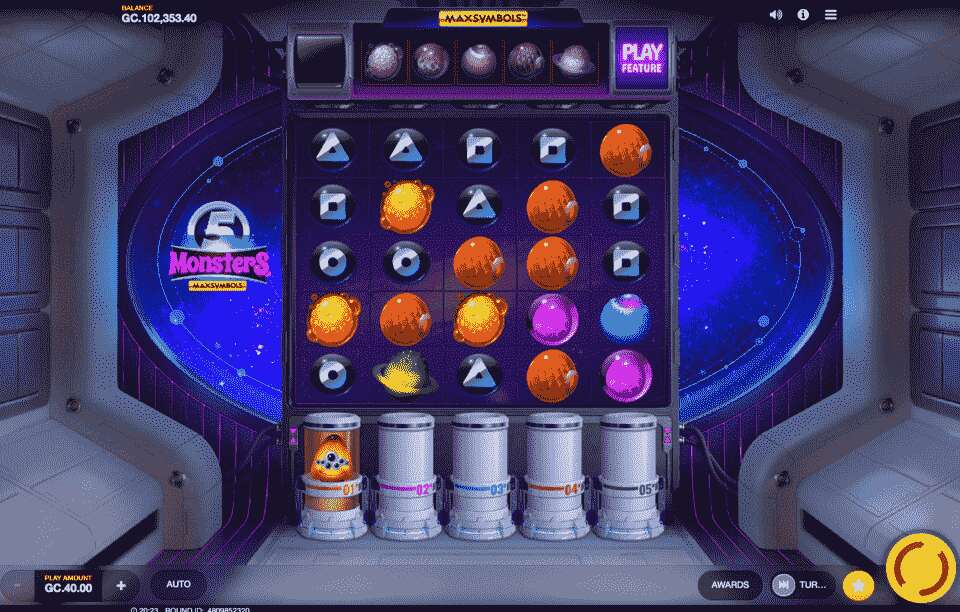 Jefebet Slots 5 Monsters