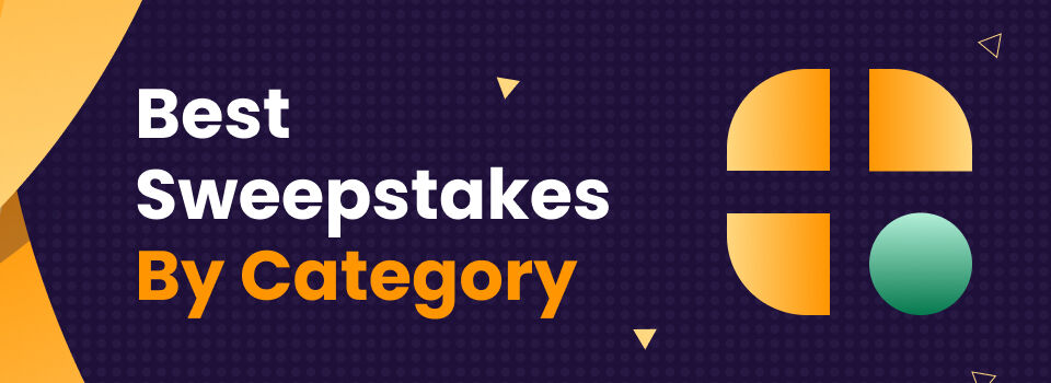 best sweepstakes by category
