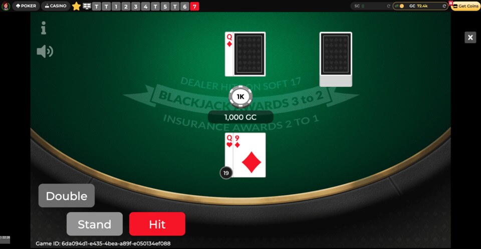 Global Poker Blackjack