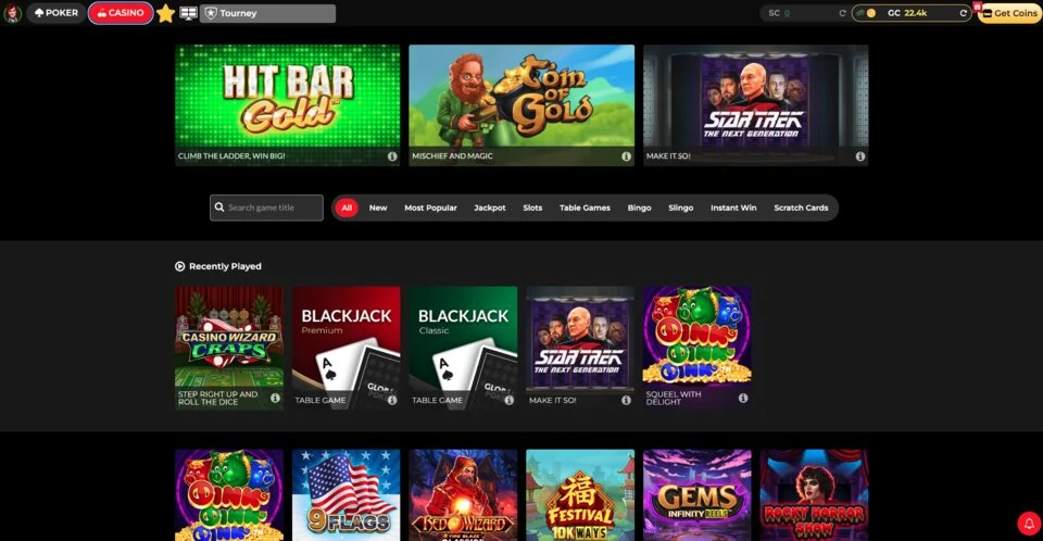 Global Poker Homepage