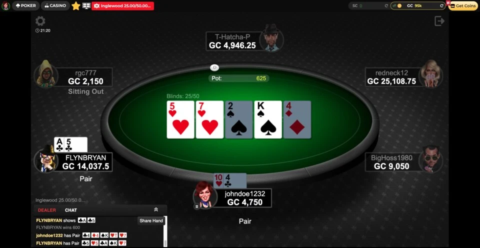 Global Poker Table Game