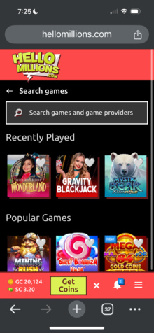 hello millions mobile games