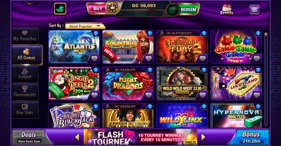 Luckyland slots games selection