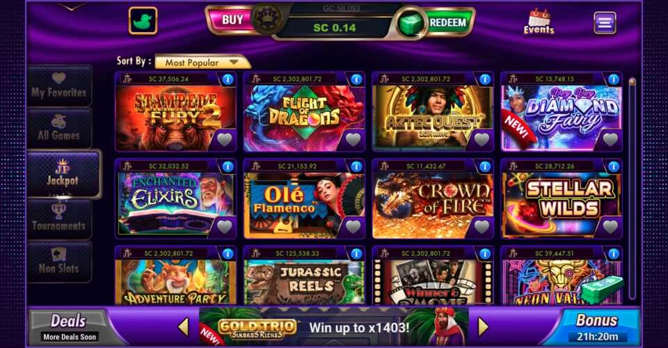 Luckyland slots Jackpot category