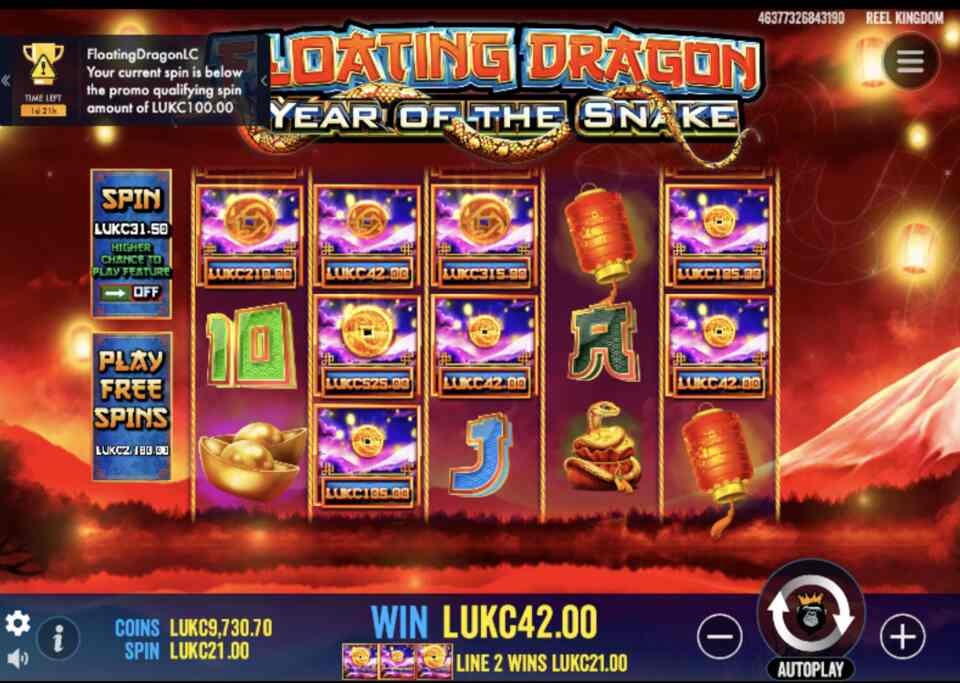 Sweeptastic Floating Dragon