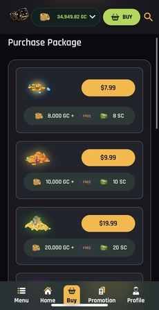 The Money Factory Coin Packages