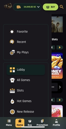 The Money Factory Mobile Menu