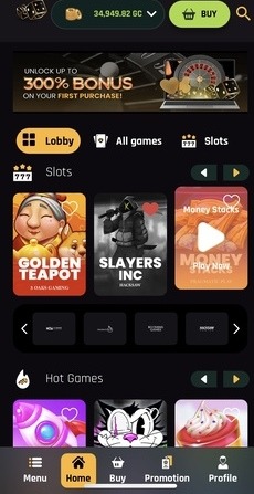 The Money Factory Mobile View