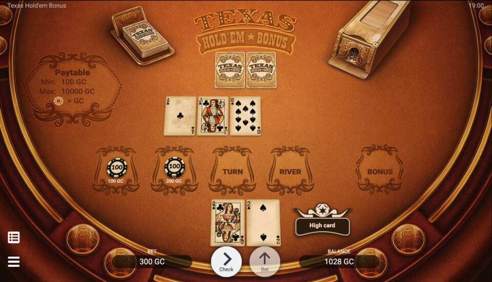 The Money Factory Texas Hold'em Poker
