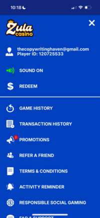 Zula Mobile Menu
