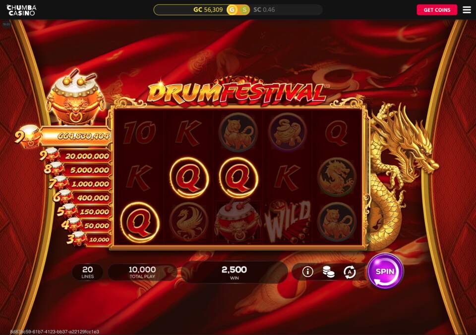 Chumba Casino Drum Festival