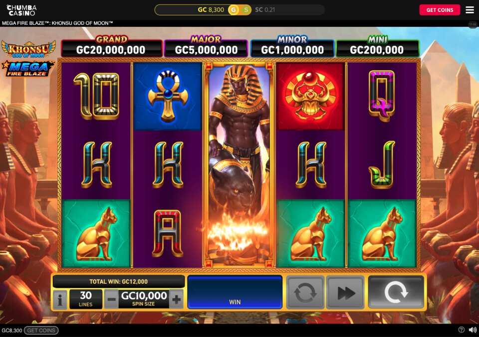 Chumba Casino Khonsu