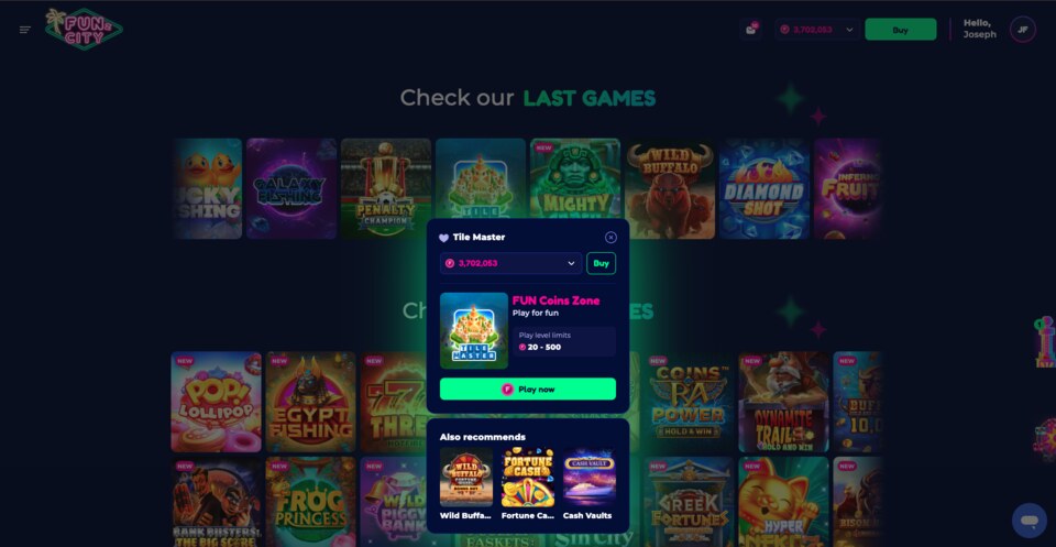 FunzCity Favorite Feature