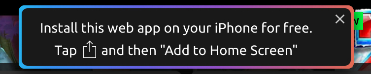 McLuck casino install web app on iphone instructions