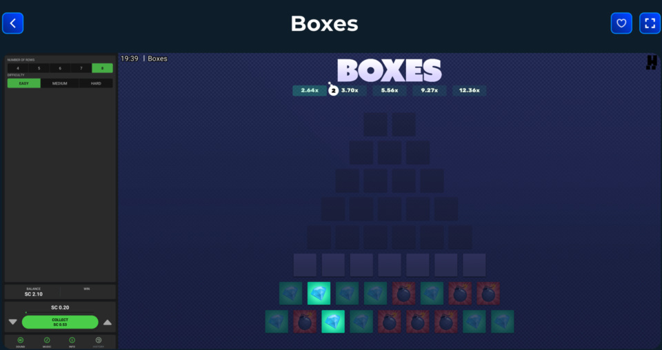 Casino.Click Casino Game Boxes