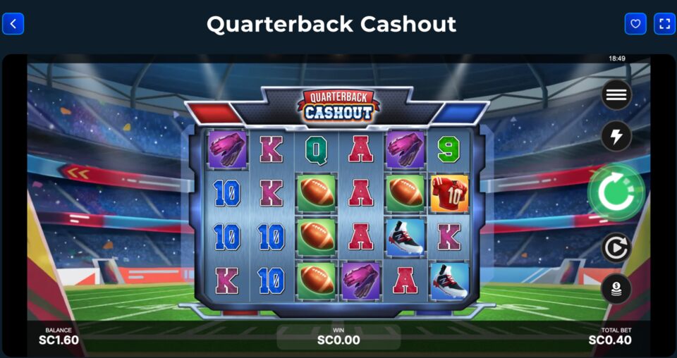 Casino.Click Quarterback Cashout