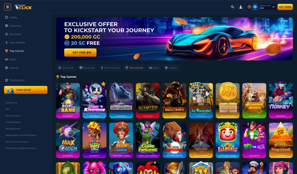 Casino.Click Top Games