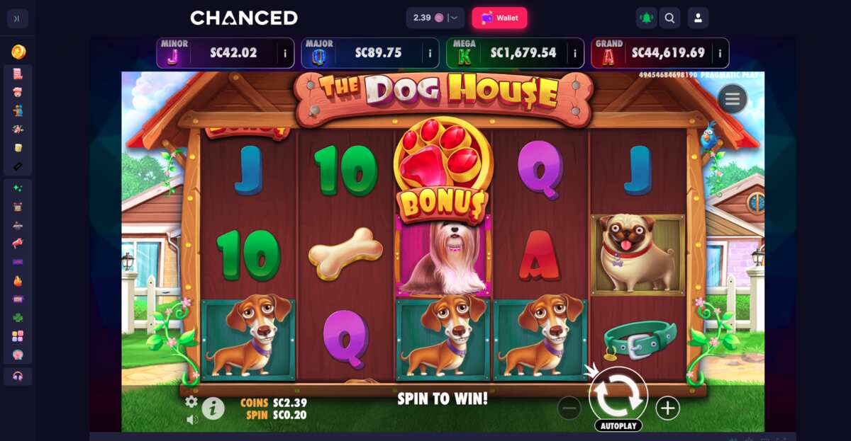 Chanced Casino Dog House