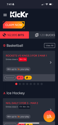 KicKr Mobile Sports Betting