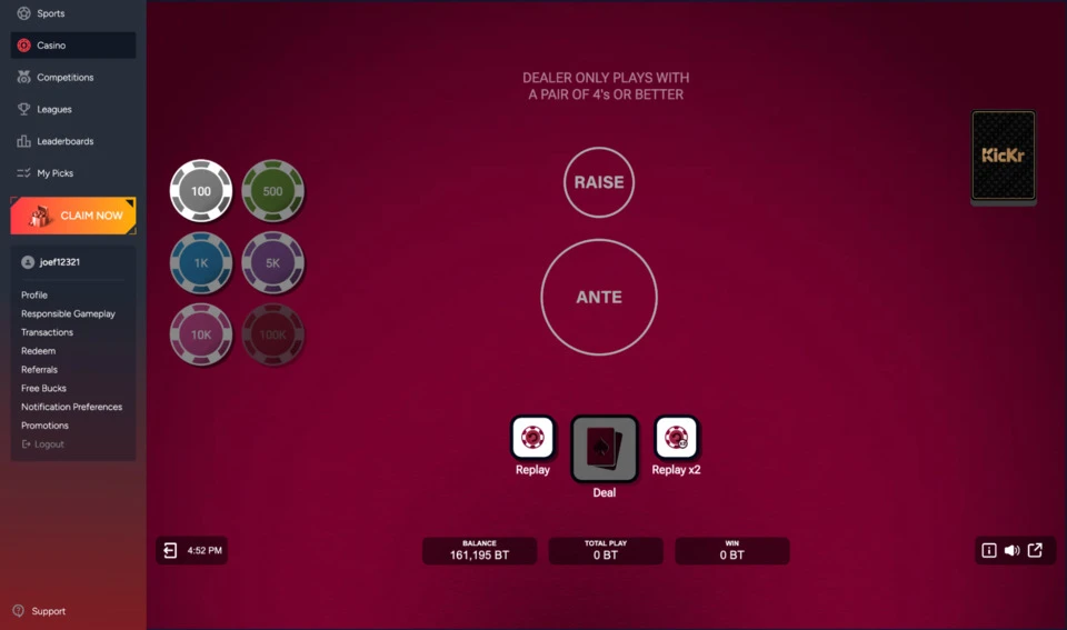 KicKr Poker