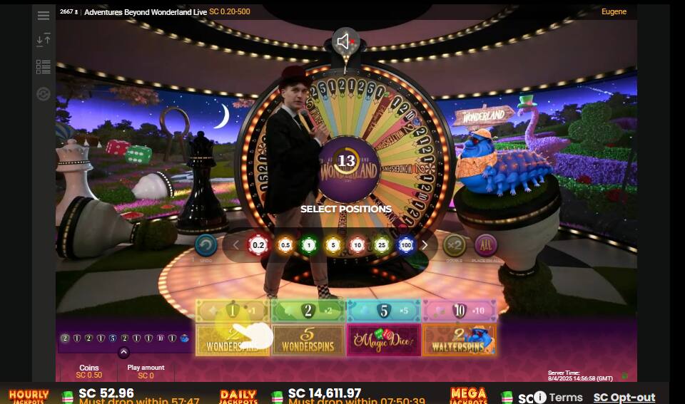 Adventures Beyond Wonderland Casino Game