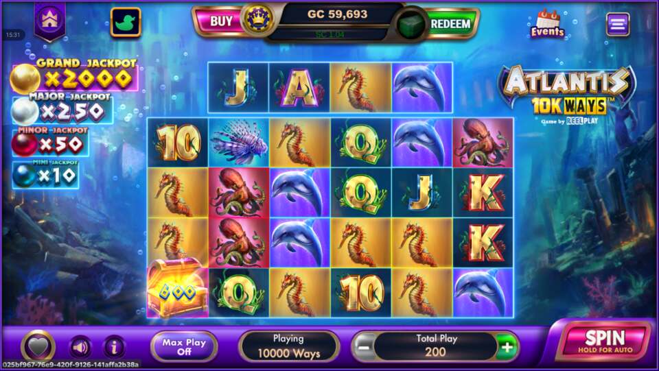Atlantis 10K Ways Slot