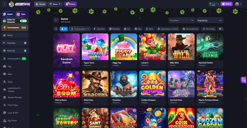 Chip'n Win Slot Games