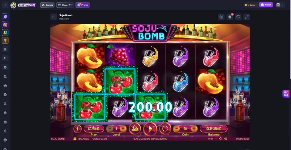 Chip'n Win Soju Bomb Game