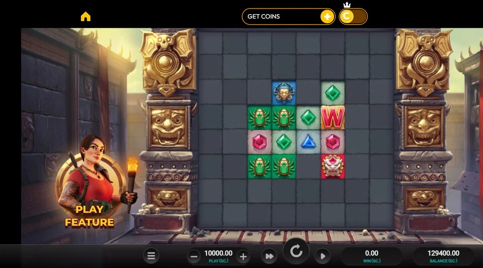 Cluster Tumble Casino Game