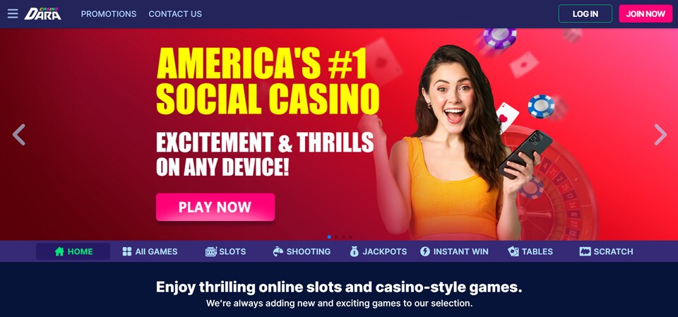 Dara Casino Homepage
