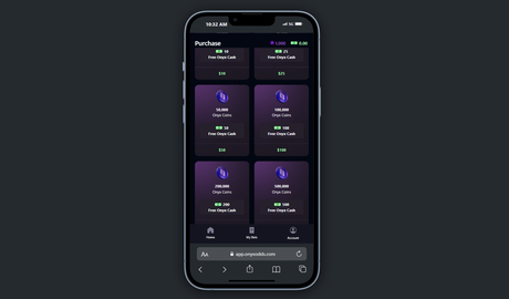 OnyxOdds Coin Packages