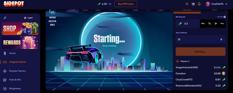 Spidepot Game When Moon Bro?