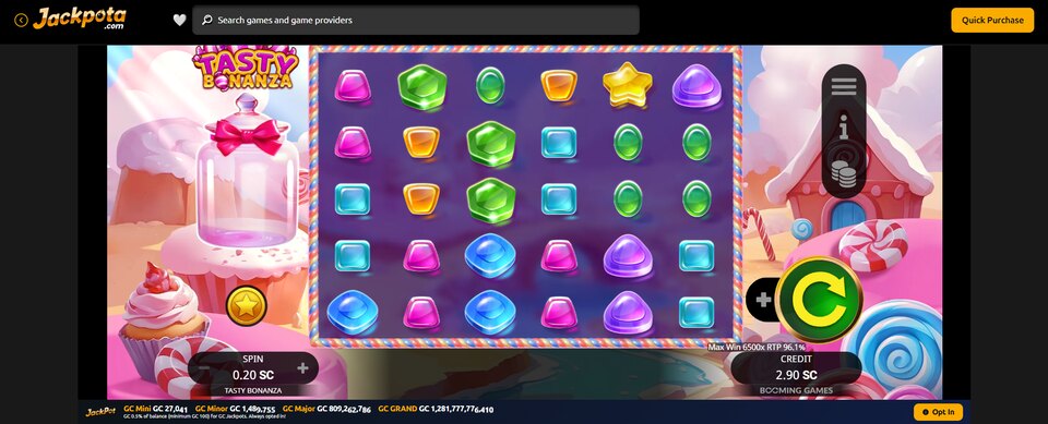 Tasty Bonanza Casino Game