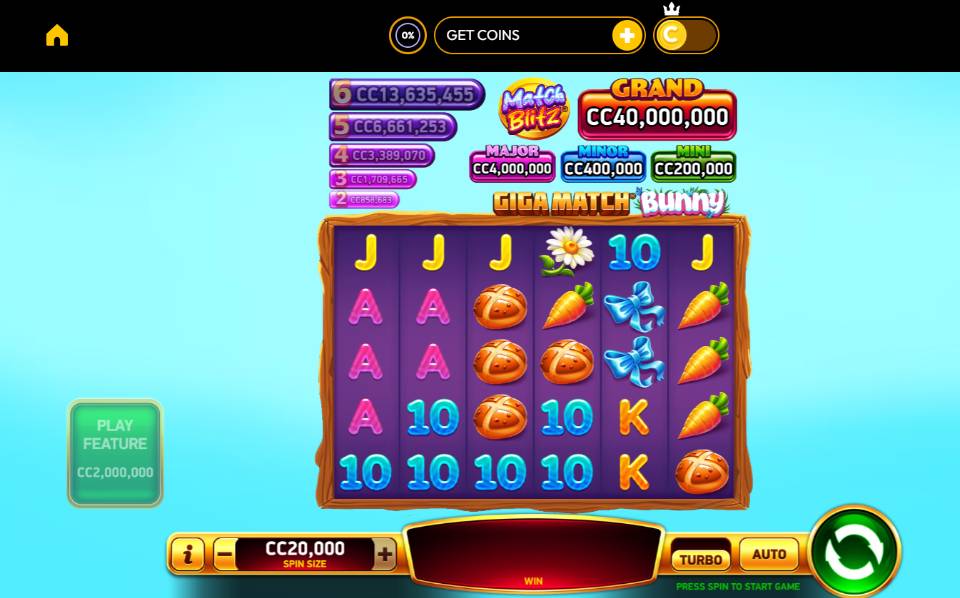 Giga Match Bunny Game