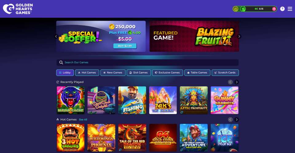 Golden Heart Games Slots
