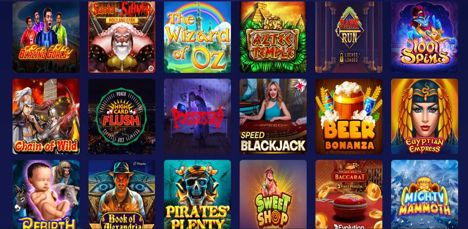GummyPlay Sweepstakes Casino Game Selection