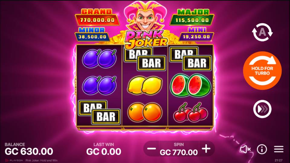 Pink Joker Casino Game