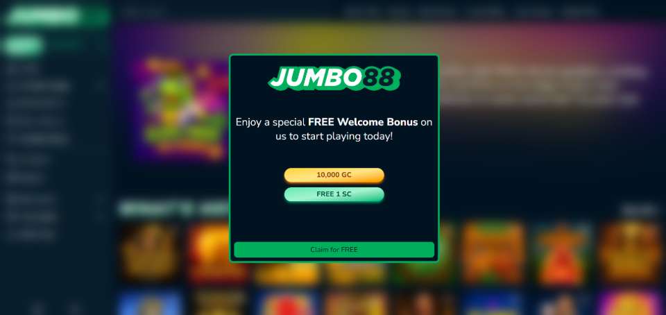 Jumbo88 Welcome Bonus