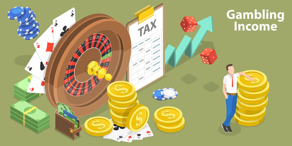 Casino symbols and tax forms