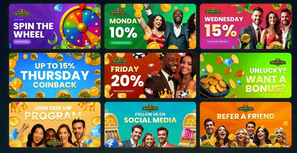 Rich Sweeps Promos
