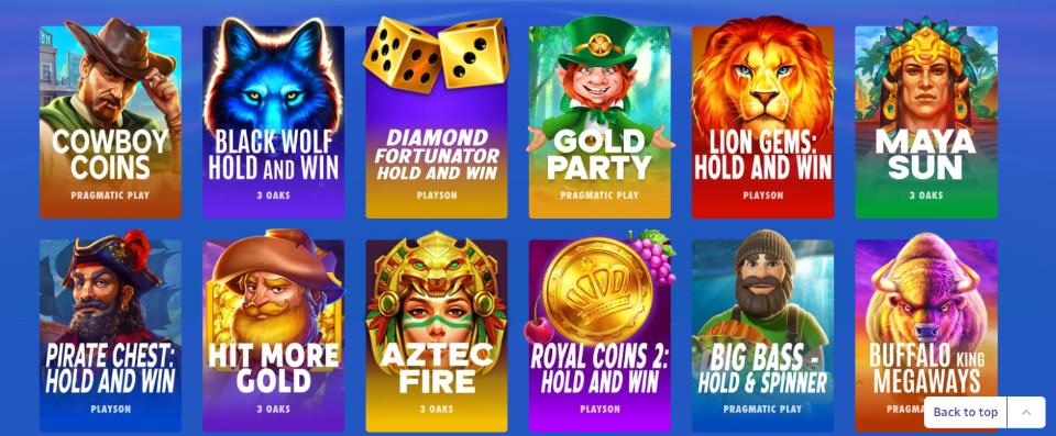 SpinBlitz Sweepstakes Slot Games