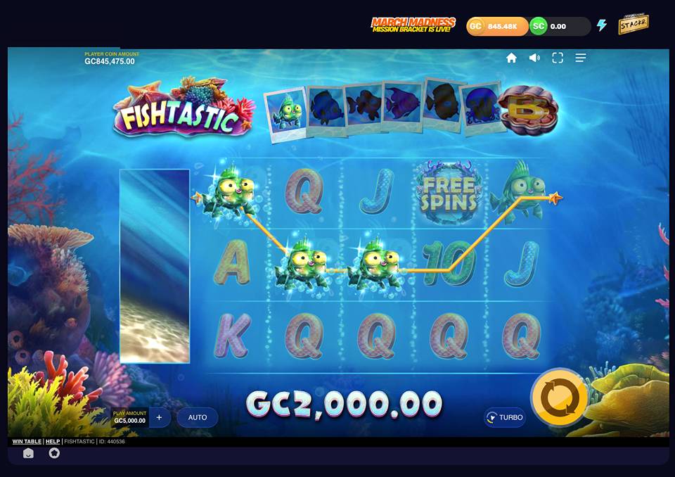 Stackr Casino Fishtastic
