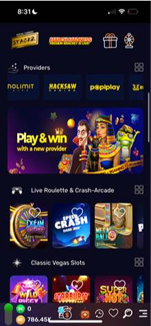 Stackr Casino Mobile Games