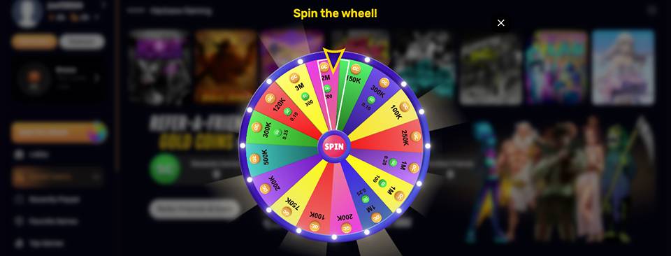Stackr Casino Spin the Wheel