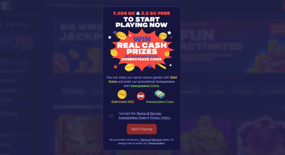 ACE.com Casino Start