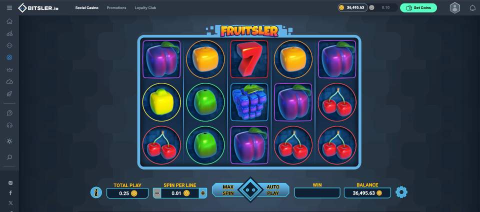 Bitsler.io Casino Frutsler