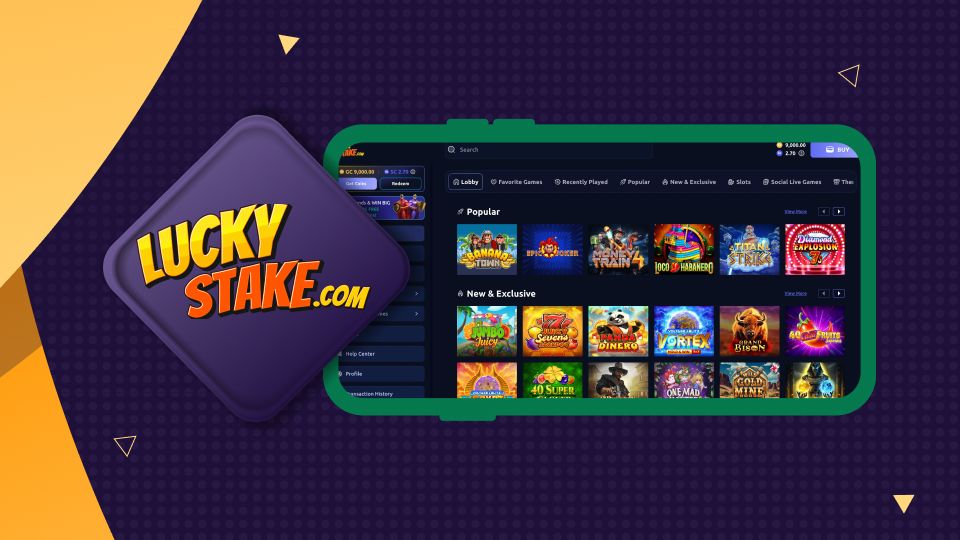 LuckyStake Casino Content