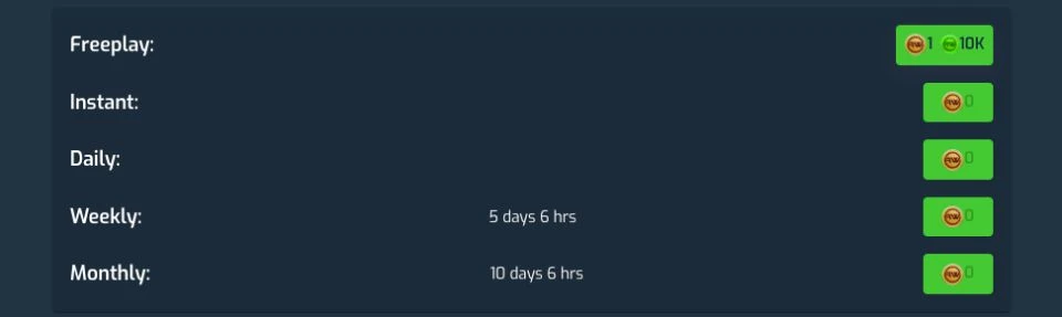 Runewager Casino Daily Bonus