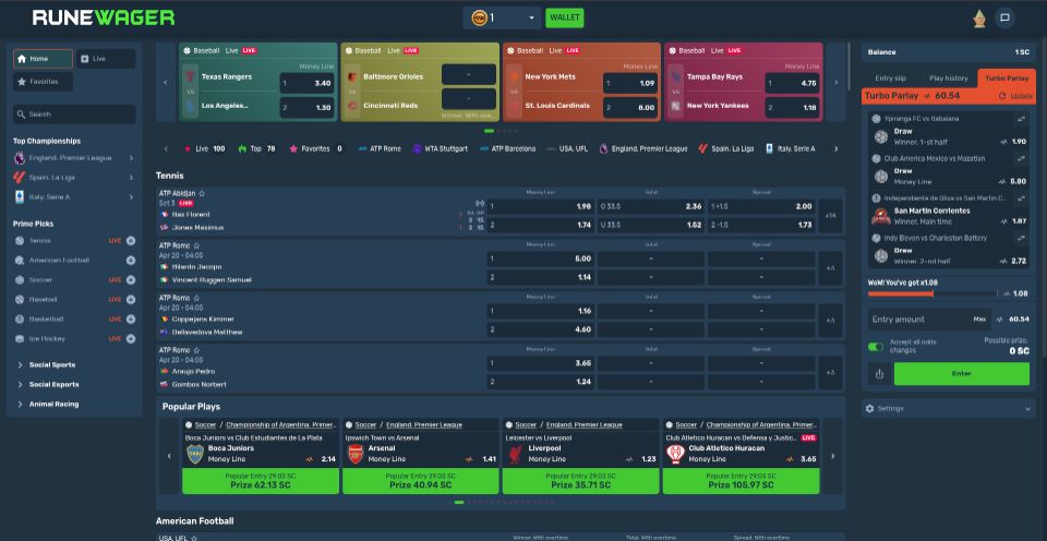 Runewager Casino Sports Betting